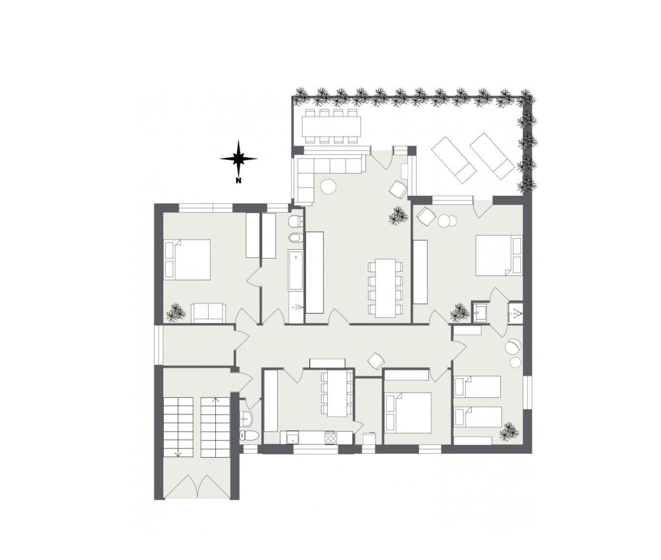 5-Zimmer-Appartement In Historischer Privatvilla, Meran Zentrum, Kostenloser Parkplatz Buitenkant foto